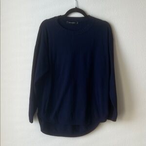 Classic Navy Women's Crewneck Sweater